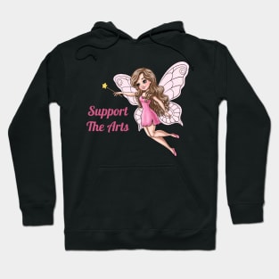 Support The Arts Fairy Hoodie